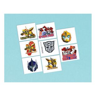 Amscan Transformers Core Tattoo Favours Multicoloured