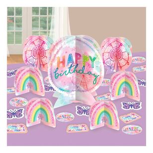 Amscan Girl-Chella Birthday Table Decor Centrepiece Kit Multicoloured