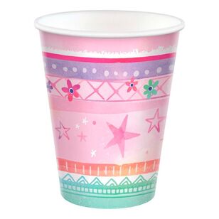 Amscan Girl-Chella Birthday Paper Cups Multicoloured 266 mL