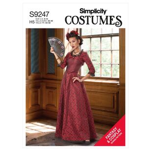 Simplicity Sewing Pattern S9247 Misses' Costume Bolero, Corset, Skirt