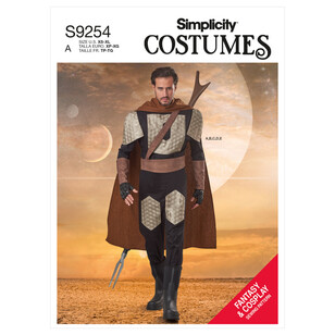 Simplicity Sewing Pattern S9254 Men's Costume All Sizes