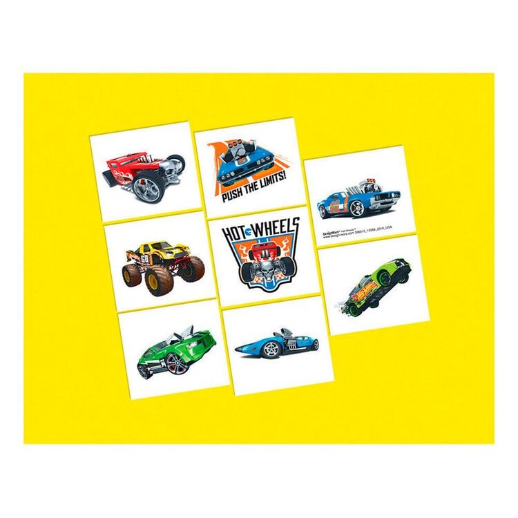 Amscan Hot Wheels Wild Racer Tattoo Favours