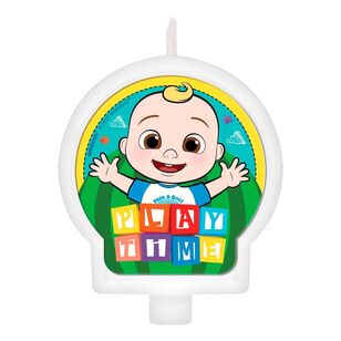 Amscan Cocomelon Play Time Candle Multicoloured