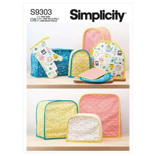 Simplicity Sewing Pattern S9303 Appliance Covers One Size