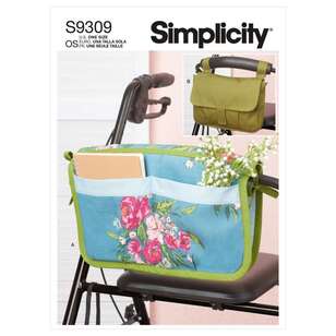 Simplicity Sewing Pattern S9309 Walker Caddy & Bag One Size