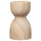 Bouclair Abstract Aesthetic Pillar Candle Holder Natural 10 x 16 cm