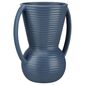 Bouclair Abstract Aesthetic Ceramic Vase Blue 16 x 26 cm