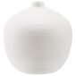 Bouclair Abstract Aesthetic Bulb Vase White 18 x 18 cm