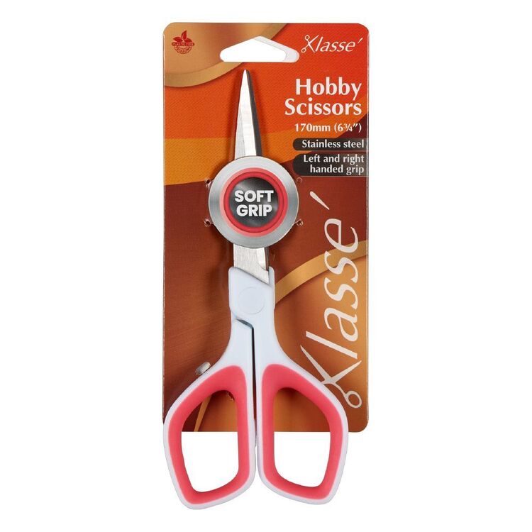 Klasse 6.75" Soft Grip Hobby Scissors