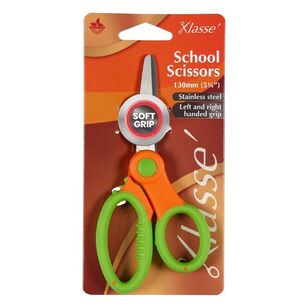 Klasse 5.25'' Soft Grip School Scissors Silver 5.25 in