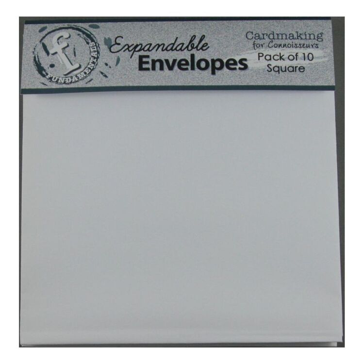Fundamentals Square Expandable Envelope 10 Pack