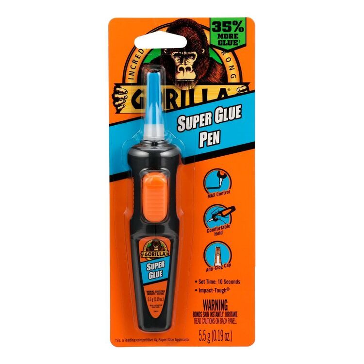 Gorilla Super Glue Pen 5.5 g Clear