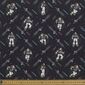 Buzz Lightyear 150 cm Uncoated Curtain Fabric Black & Multicoloured 150 cm