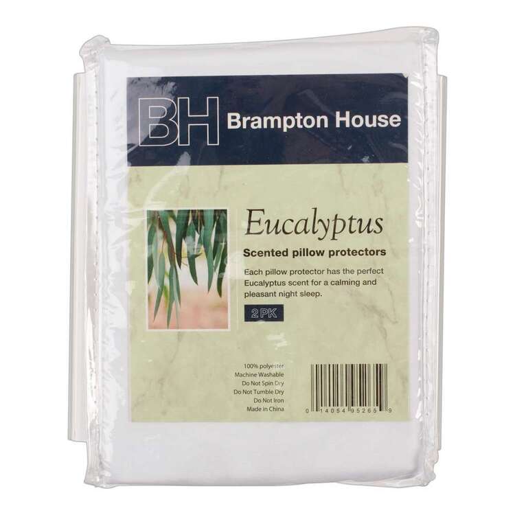 Brampton House Eucalyptus Scented Pillow Protector 2 Pack