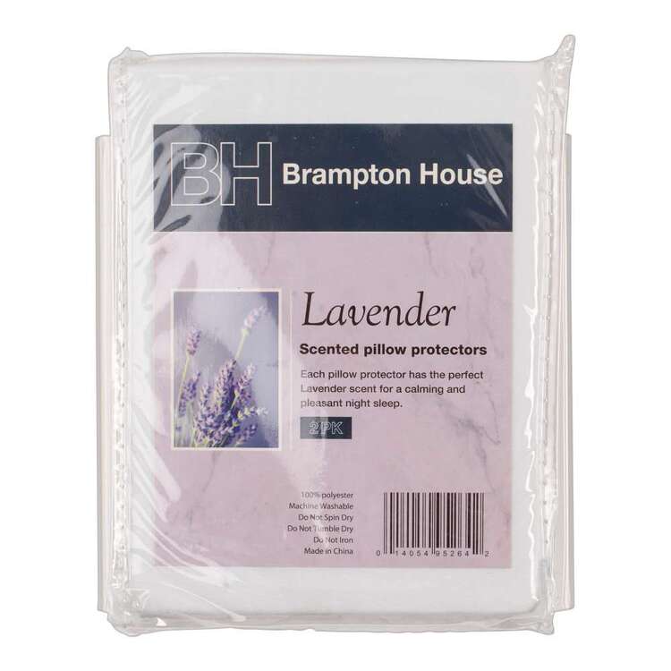 Brampton House Lavender Scented Pillow Protector 2 Pack