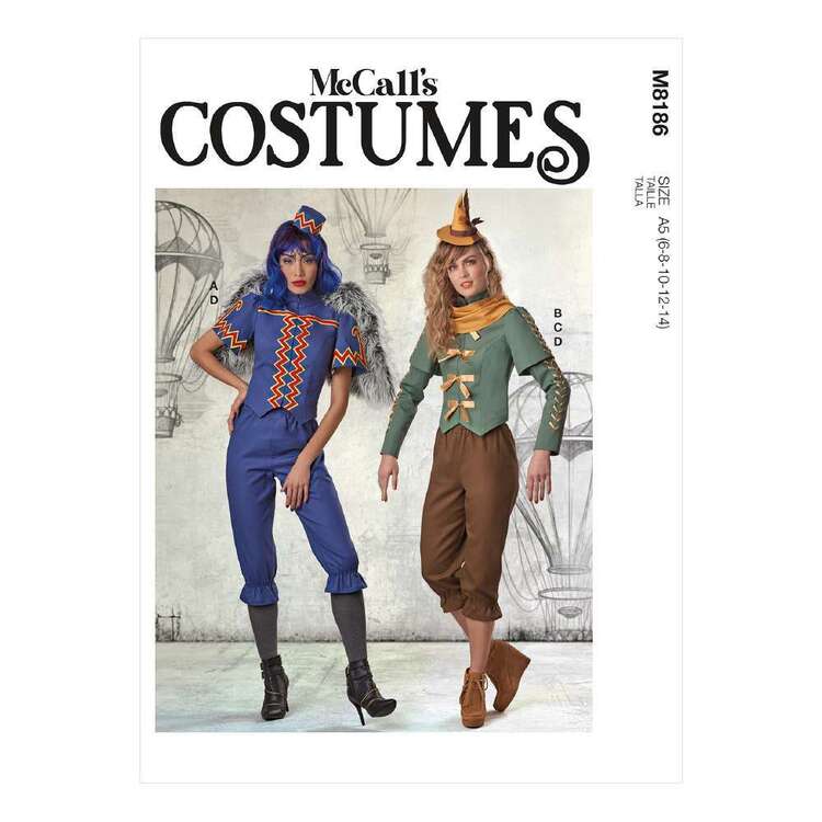 McCall's M8186 Misses' Costume