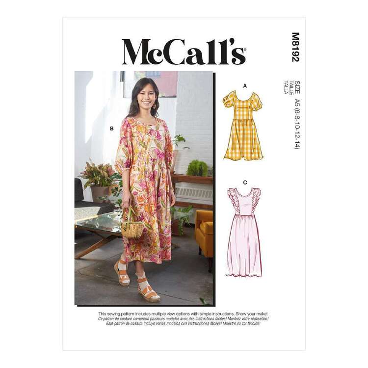 McCall's M8192 Misses' Dresses