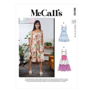 McCall's M8193 Misses' Dresses