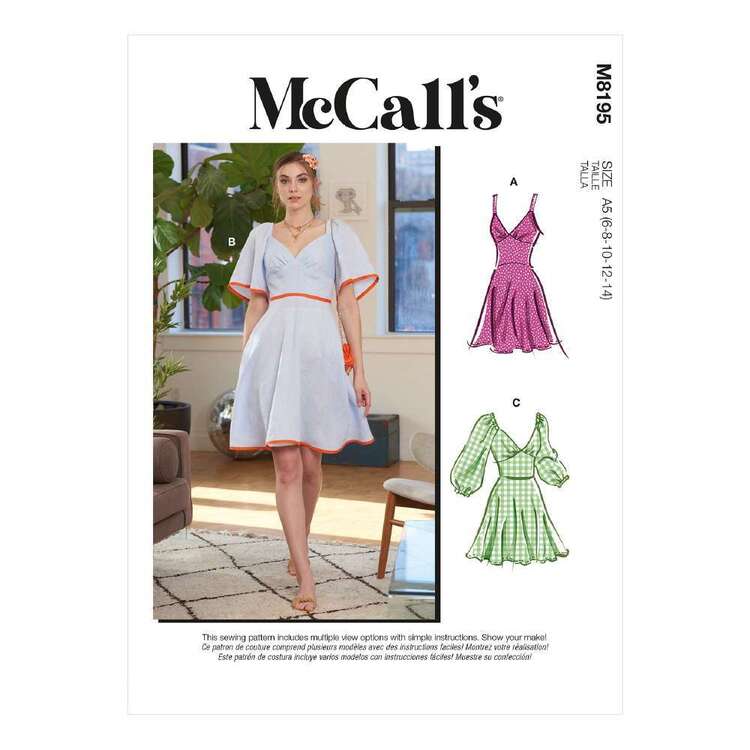 McCall's M8195 Misses' Dresses