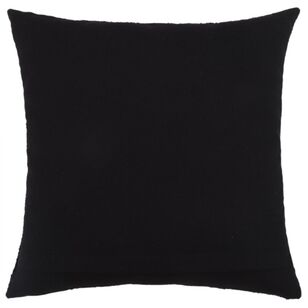 KOO Boucle Woven Cushion Black 50 x 50 cm