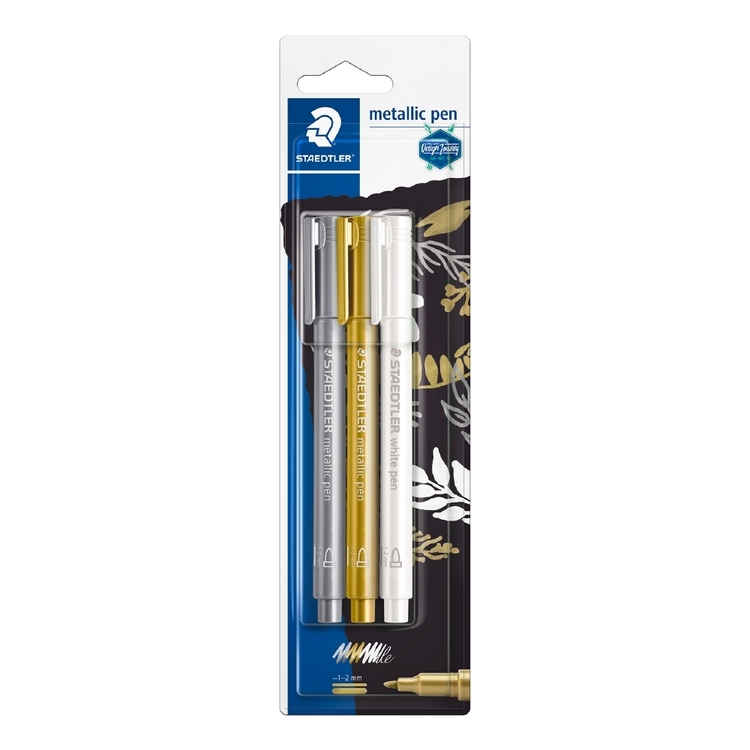 Staedtler Metallic Pen 3 Pack