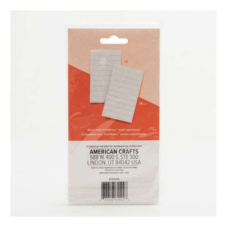 We R Memory Keepers Printmaker Printable Labels White