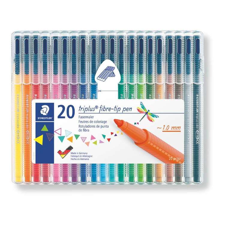 Staedtler Fibre Tip Pen 20 Pack
