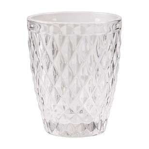 Brampton House Jewel Glass Tumbler Clear 250 mL