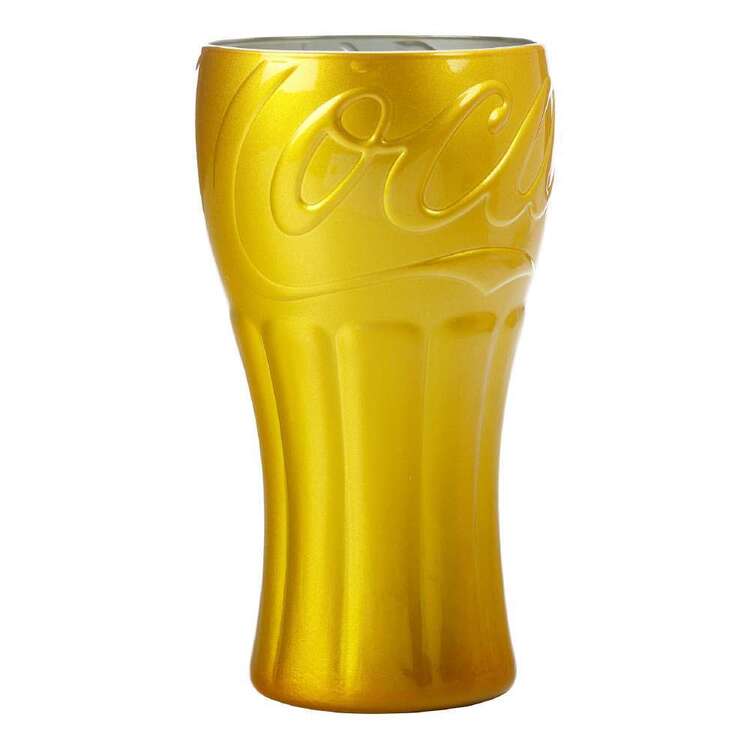 Coca Cola Glass Gold 350 mL