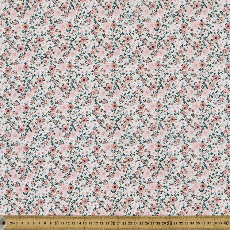 Country Garden TC Bloom Printed 112 cm Polycotton Fabric