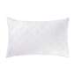 Logan & Mason Memory Foam Pillow With Quilted Cover White Standard