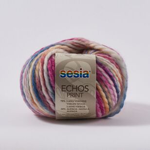 Sesia Echos Chunky Print Yarn Multicoloured 50 g