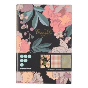 Francheville A5 Retreat Notebook 3 Pack Multicoloured A5