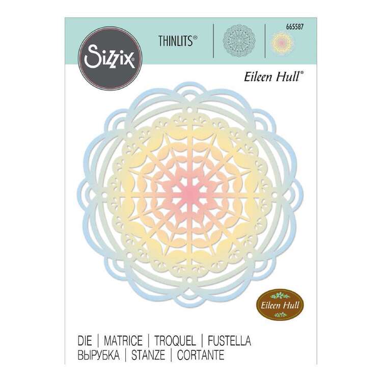 Sizzix Thinlits Heart Mandala by Eileen Hull Die Set