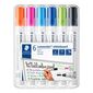 Staedtler Lumocolor Whiteboard Markers 6 Pack Multicoloured