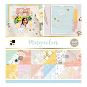 Die Cuts With A View Magnolia Paper Pad Multicoloured 12 x 12 in