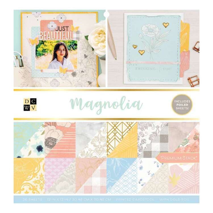 Die Cuts With A View Magnolia Paper Pad