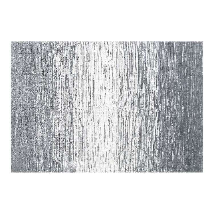 KOO Edge Jacquard Rug Grey 160 x 230 cm