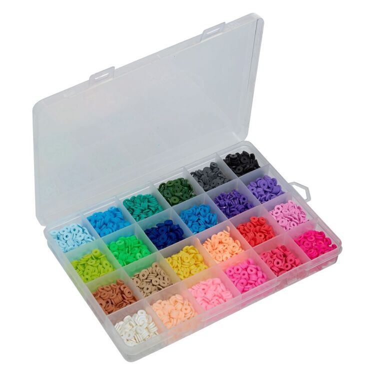 Crafters Choice Boxed Heishi Beads Multicoloured