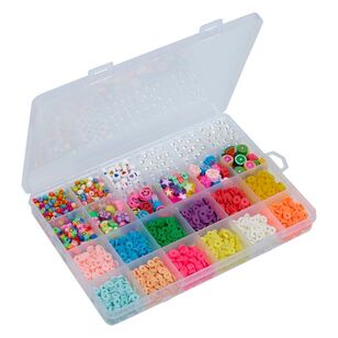 Crafters Choice Boxed Heishi & Charm Beads Multicoloured