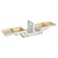 Wooden Fold-Out Sewing Box White