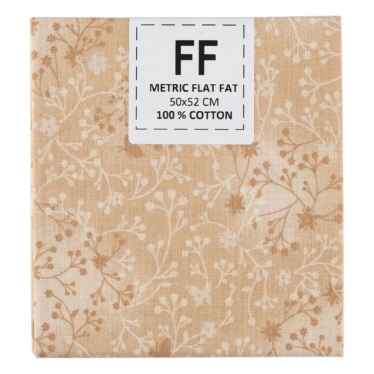 Flutter Printed Cotton Flat Fat Blender Fabric