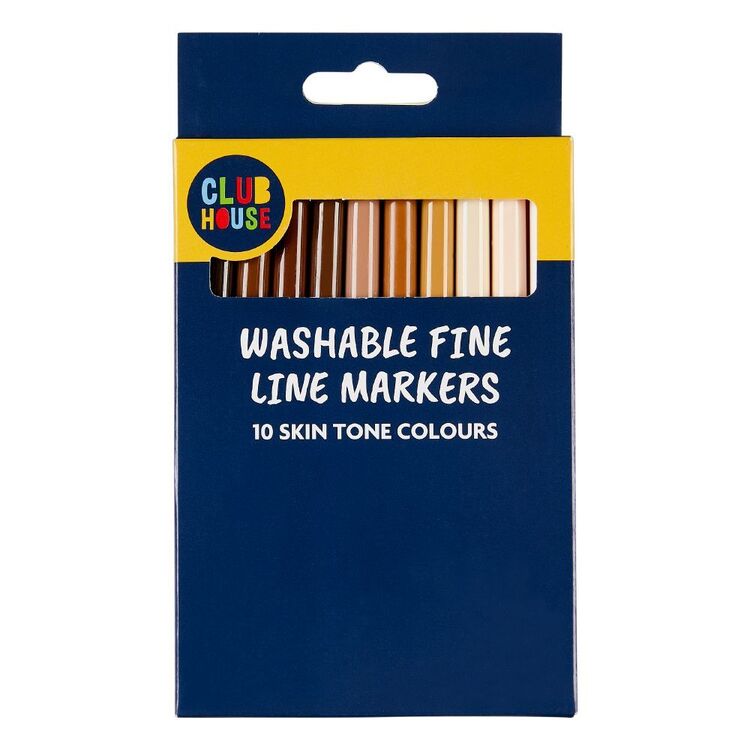 Club House Fine Line Tip Marker 10 Pack