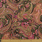 Timeless Treasures Roseraie Paisley Printed 112 cm Cotton Fabric Multicoloured 112 cm