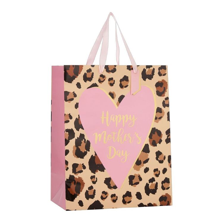 Spartys Mother's Day Large Leopard Gift Bag