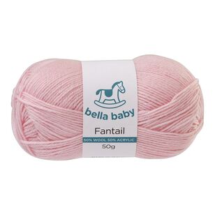 Bella Baby Fantail Merino Blend 4 Ply Yarn Blush