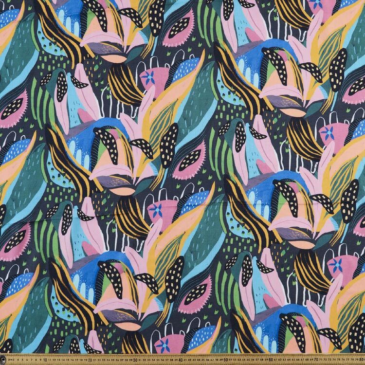 Anna Manolatos Jungle Printed 135 cm Rayon Fabric