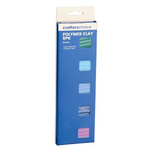 Crafters Choice Polymer Clay 5 Pack Marine