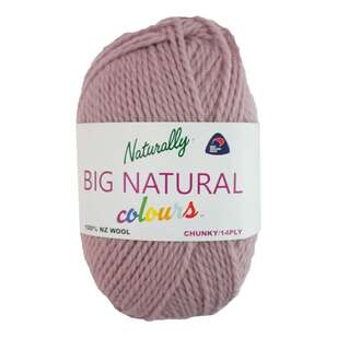 Naturally Big Natural Colours 14 Ply Yarn Pink 150 g