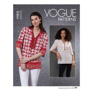Vogue V1812 Misses' Tunics 6 - 10